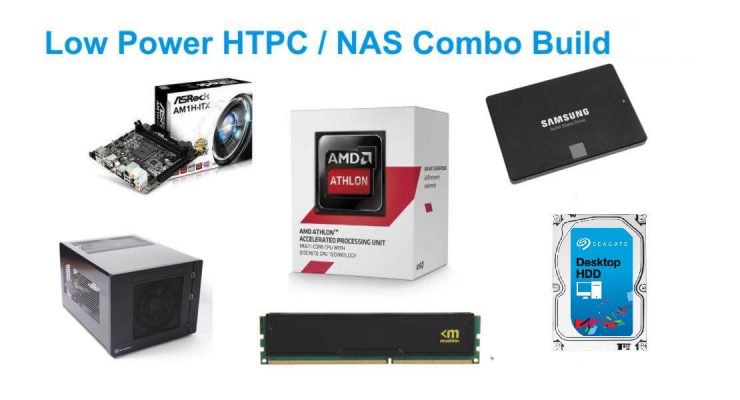 Construction HTPC du NAS basse consommation 2016