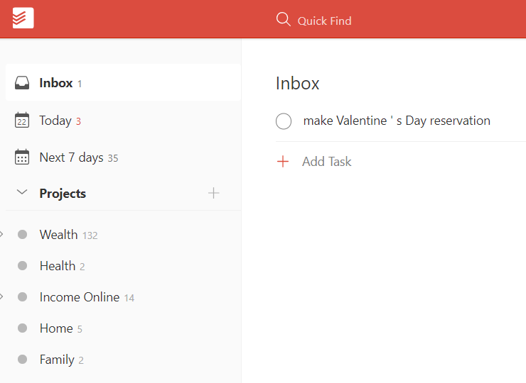 ajouter une nouvelle tâche à todoist avec Google Assistant et IFTTT