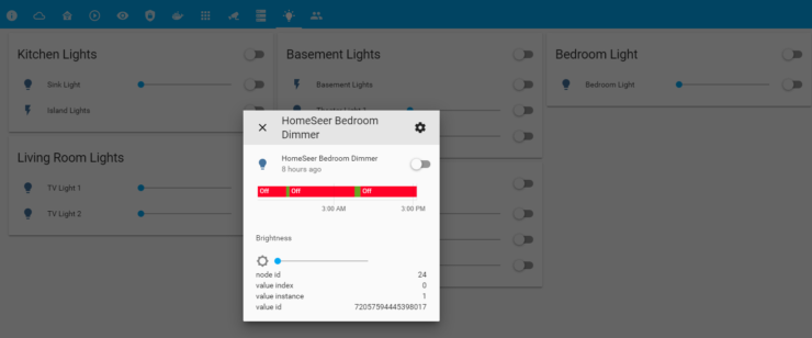 Smart Switches and Bulbs on Home Assistant