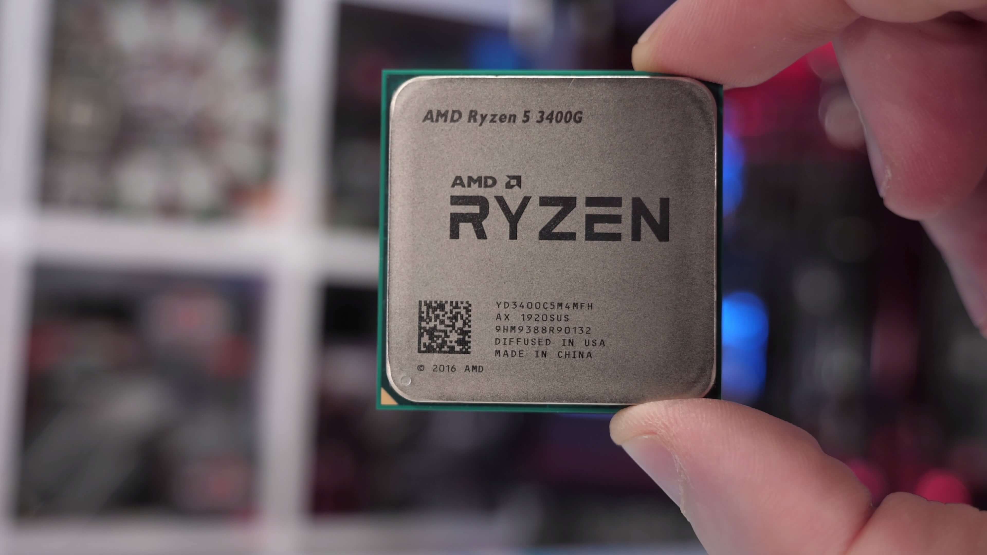 Amd ryzen 5 3400g какой чипсет