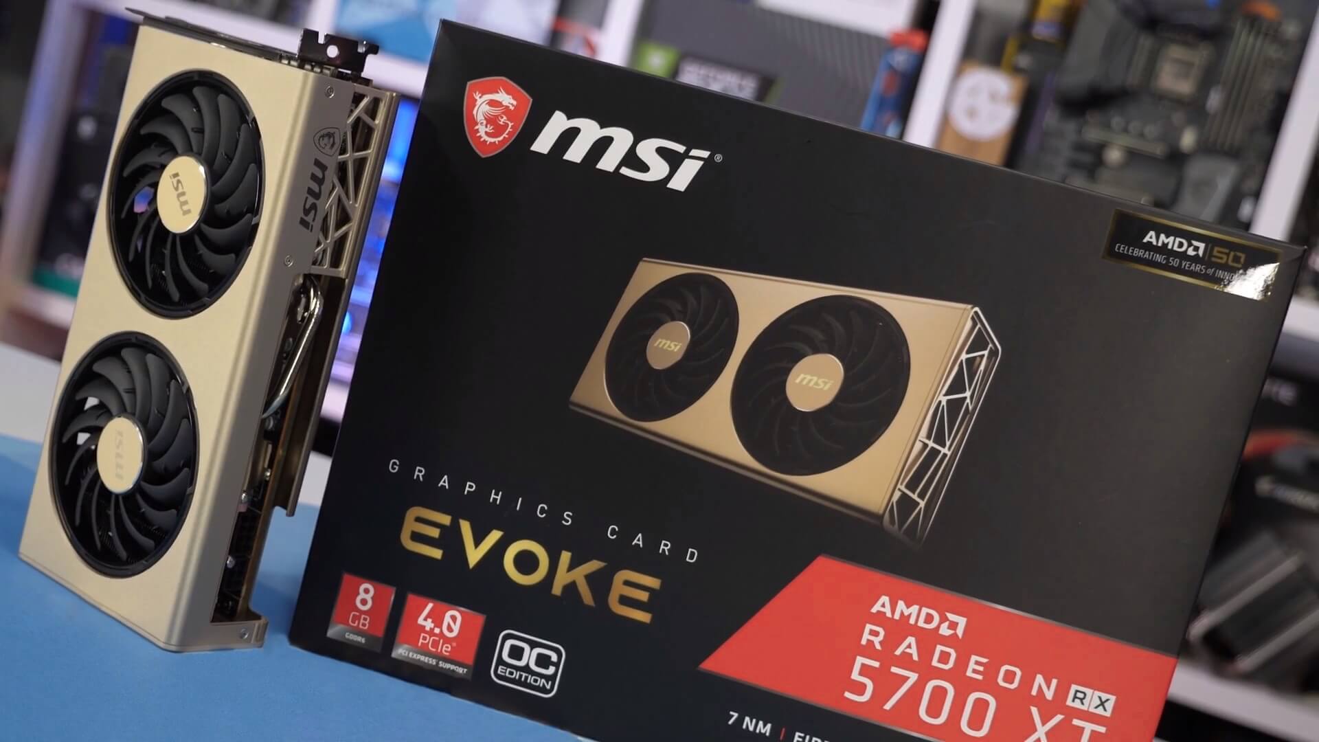 Test de MSI Radeon RX 5700 XT Evoke OC - Media Centerz