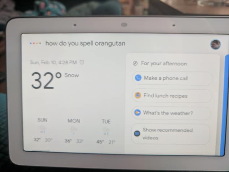 obtenir l'aide de l'orthographe de l'assistant Google